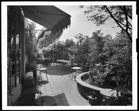 129 East 69th Street. Penthouse terrace garden.