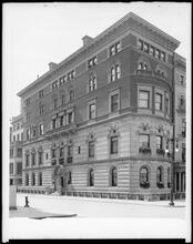 East 63rd Street, corner 5th Avenue. J. Townsend Burden residence.