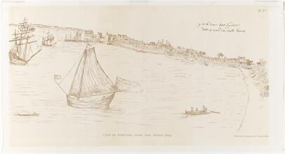 View of New-York from the North. 1679