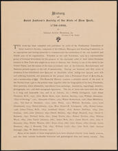 History of Saint Andrew's Society of the State of New York, 1756-1906