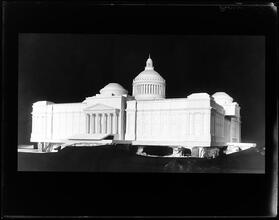 Model of the Brooklyn Institute of Arts and Sciences.