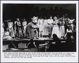 [Cast and chorus of "Candide".]