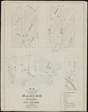Map of Outlying Lots and Parcels of Land Near Harlem in the 12th Ward of the City of New York Belonging to Archibald Watt