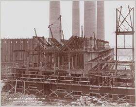 74 St Power Station Looking East