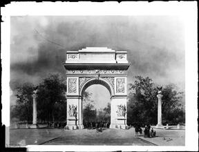 Washington Memorial Arch in Washington Square.