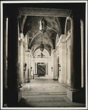 1 Bowling Green at Broadway. U.S. Customs House. Interior, hallway