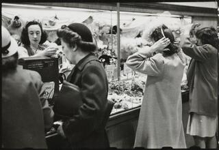 The 5 and 10 [Women shopping at Woolworth's.]