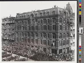 [Dewey Parade at 5th Avenue and 14th Street.]