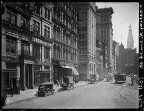 Broadway Series. View looking north 14th Street showing Bway from 14th to 17th Streets - Union Square West. Picture taken from fire escape.