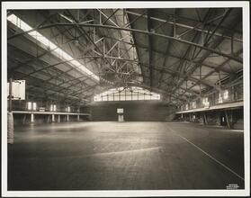 Fordham University. Rose Hill Gymnasium. Interior