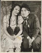 [Lucy Levine and Aaron Lebedeff.]