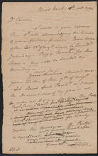 Letter from Peter Jay Munro to Peter Augustus Jay, October 11, 1794