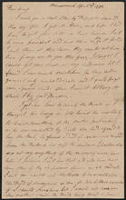 Letter from John Peter De Lancey to Thomas Jones, April 3, 1792