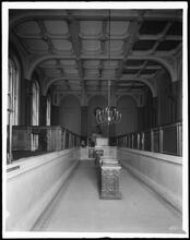 48 Wall Street at the N.E. corner of William Street. Old Bank of New York interior.