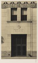 Federation Building, 67-71 West 47th Street [Entrance.]