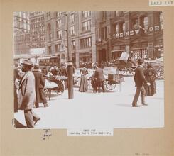 [Park Row Looking North from Mail St.]