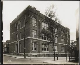 124th Street and 14th Avenue. St. Fidelis Parochial School