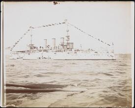 [Dewey Naval Parade, U.S.S. New York.]