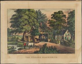 The Village Blacksmith.