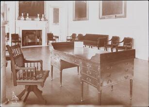 [Desk and Chair, Interior, Gracie Mansion?]