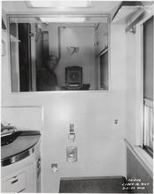[Detail of roomette.]