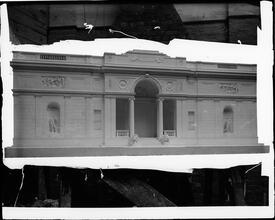 J. P. Morgan library. Facade.