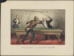 Billiards, - "A Double Carom."