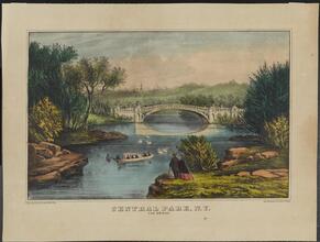Central Park, N.Y. The Bridge