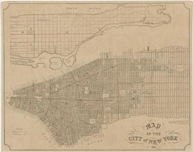Map of the City of New York