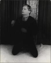 Donald Madden as Hamlet.