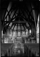 Church of the Resurrection. Vertical detail chancel.