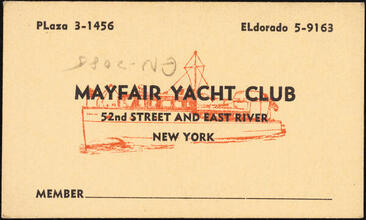 Mayfair Yacht Club
