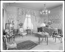 East 55th Street and 5th Avenue. St. Regis Hotel, Louis XV parlor.