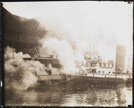 [Fire boat.]