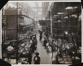 [Interior of Washington Market.]