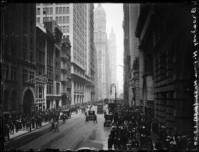 Broadway Series. West side of street looking north from No. 32 on east side of street.