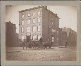 [Astor's house, southwest corner of 34th Street and 5th Avenue.]