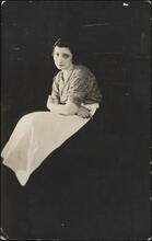 [Berta Gersten in "The Blacksmith's Daughters".]