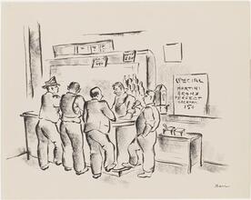 [Interior of a bar]
