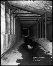Unidentified track tunnel.