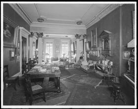 37 Washington Square West. Celestino Piva residence, interior.