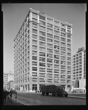 250 Hudson Street and Broome Street, N.E. corner. Holland Tunnel Plaza.