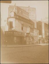 [South west corner of Chambers Street and Park Row.]