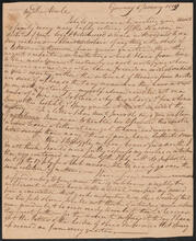Letter from John De Lancey to John Peter De Lancey, January 5, 1809