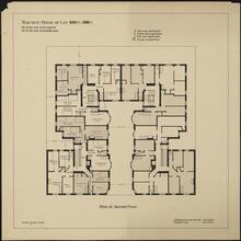 Tenement House on Lot 100 Ft. x 100 Ft. Plan of Second Floor