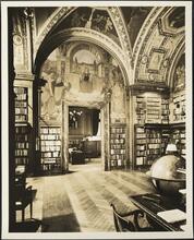 1 West 54th Street. University Club. Interior, library