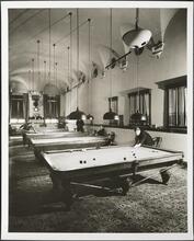 1 West 54th Street. University Club. Interior, billiard room