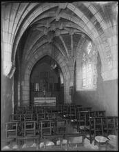 Chapel of the Intercession.  Side chapel interior.