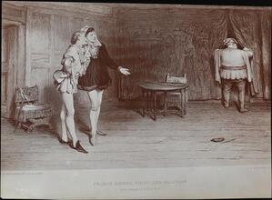 [Print] Prince Henry, Poins, and Falstaff. ("King Henry IV"- First Part).