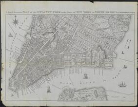 A New & Accurate Plan of the City of New York in the State of New York in North America. Published in 1797